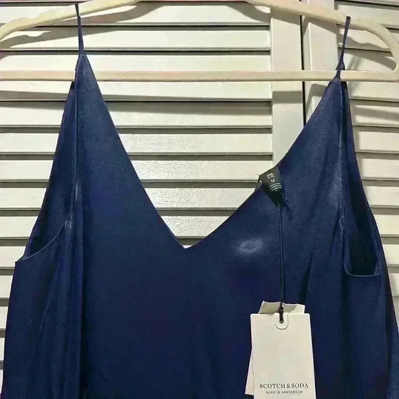 SCOTCH & SODA Lustrous Slip Dress - Picture 2 of 13